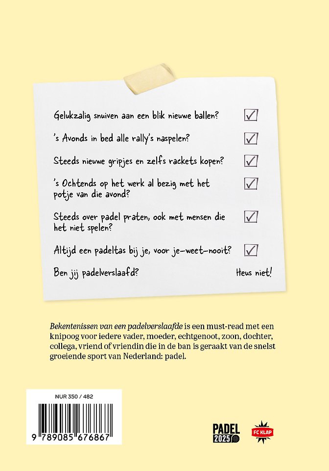Bekentenissen van een padelverslaafde