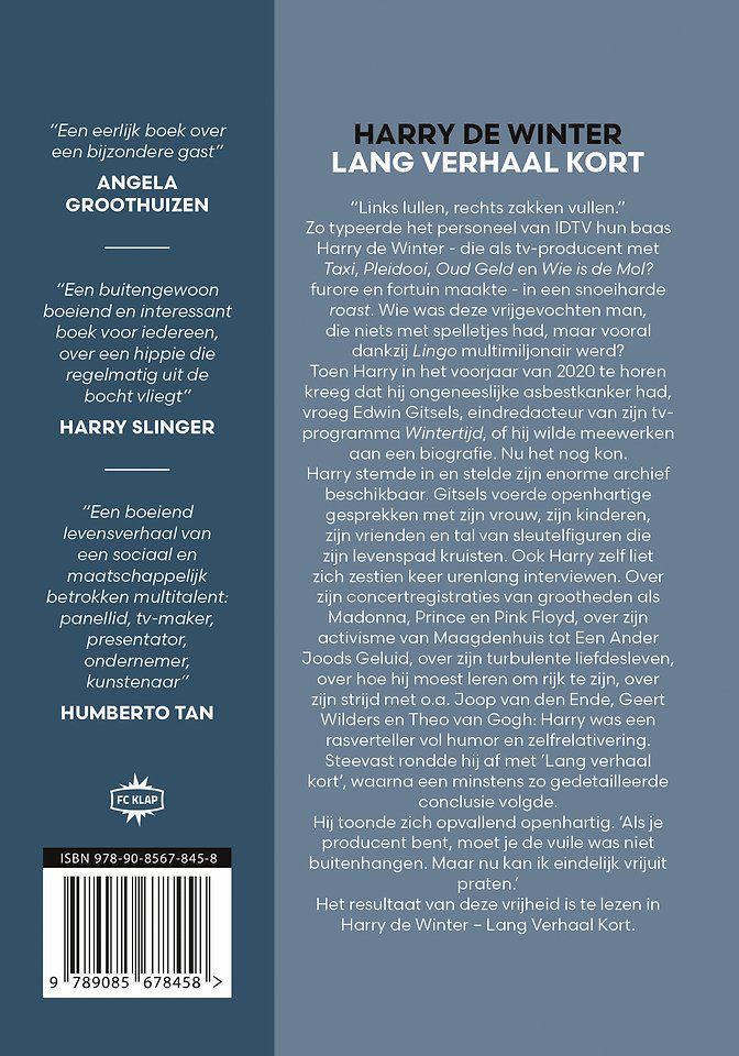 Harry de Winter - Lang verhaal kort