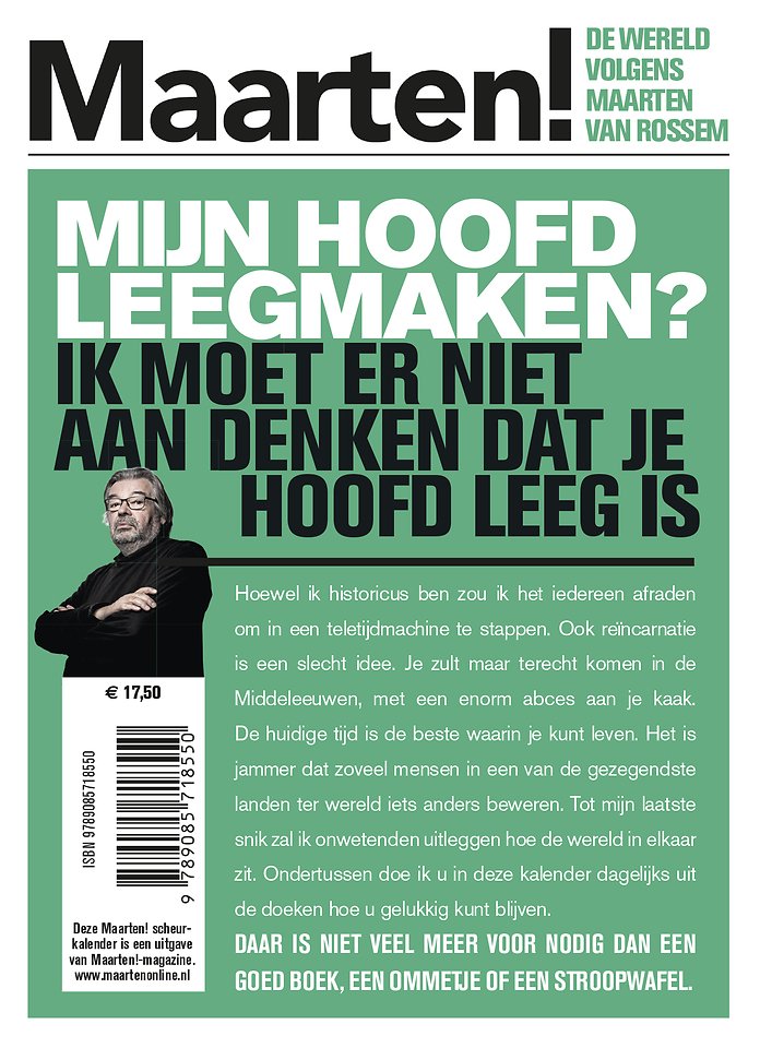 Maarten! Scheurkalender 2025