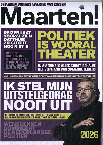 Maarten! Scheurkalender 2026