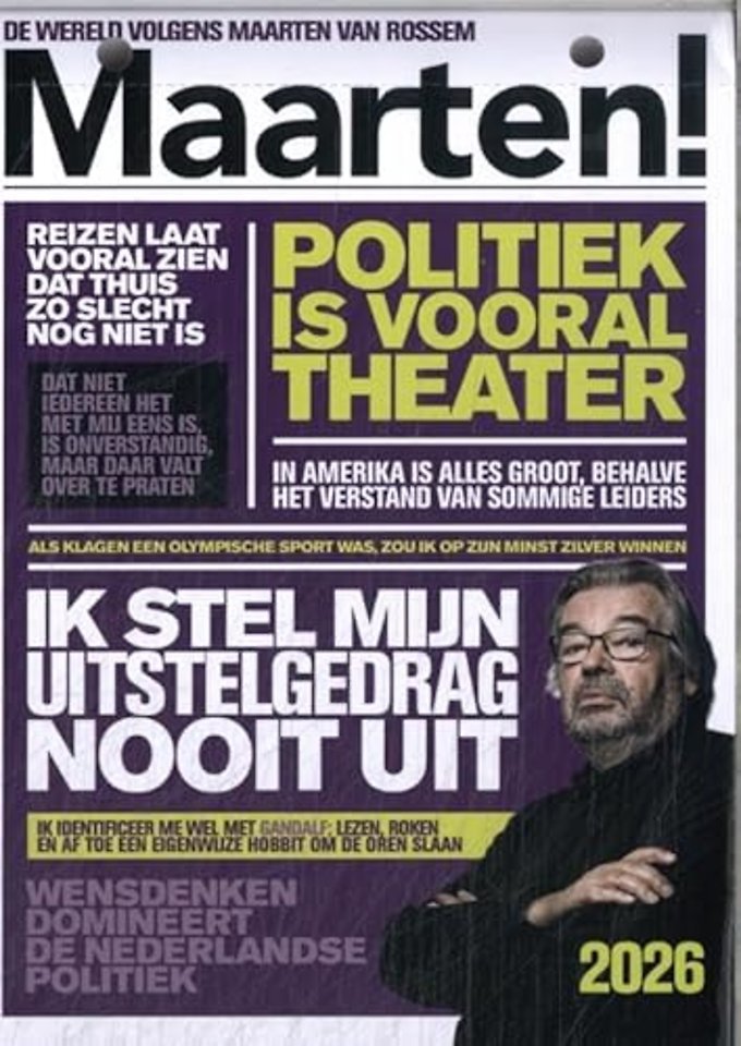 Maarten! Scheurkalender 2026