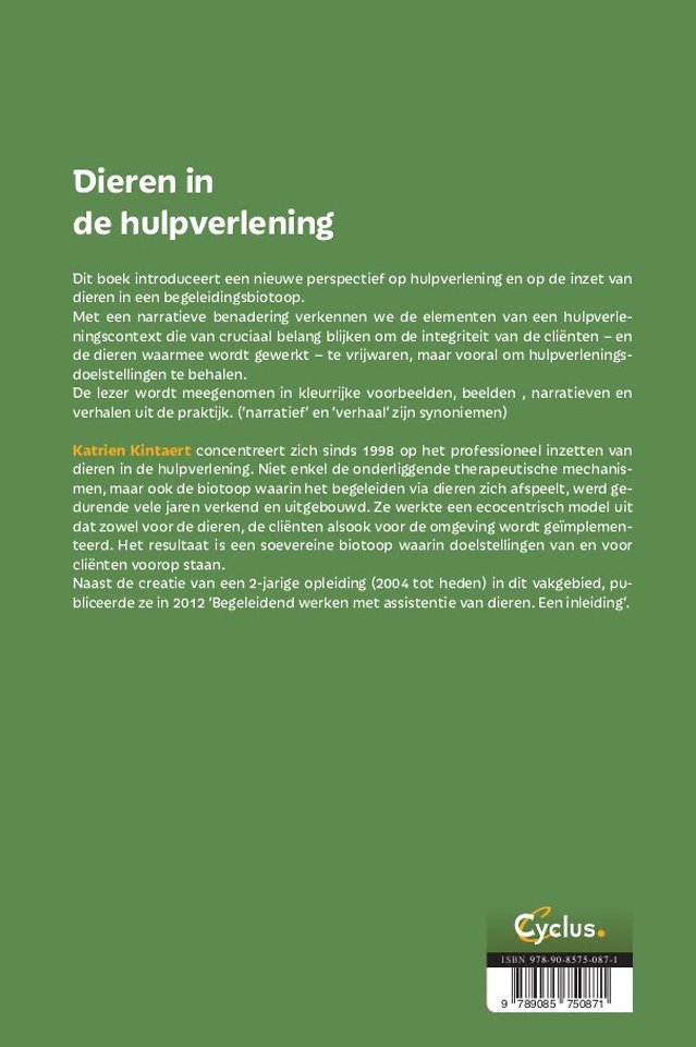 Dieren in de hulpverlening
