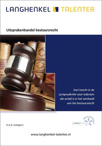 Uitsprakenbundel bestuursrecht
