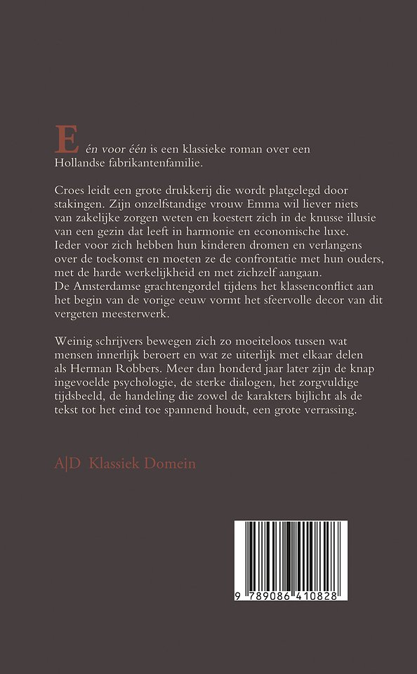 Roman van een gezin 2 Eén voor één