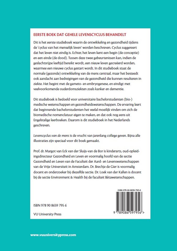 Levenscyclus van de mens