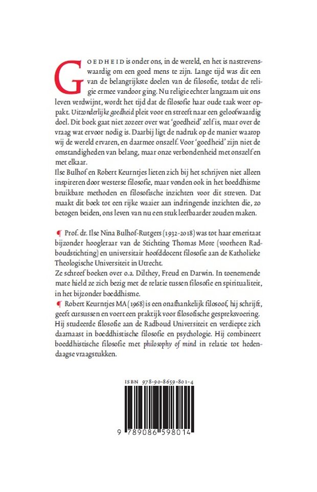 Uitzonderlijke goedheid