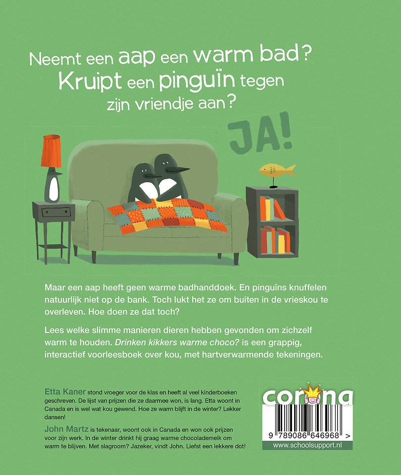 Drinken kikkers warme choco?
