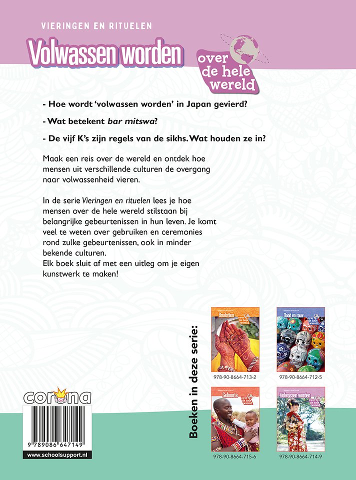 Volwassen worden over de hele wereld
