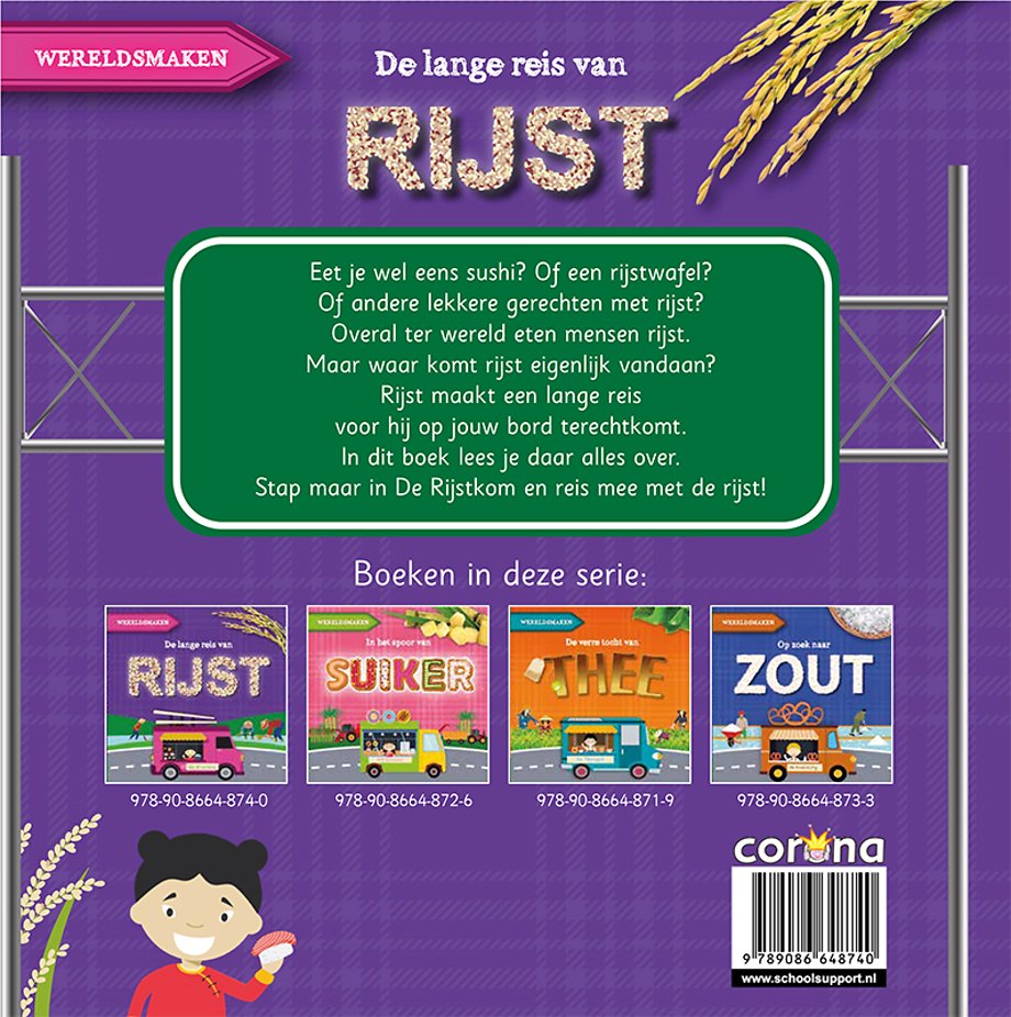 De lange reis van rijst