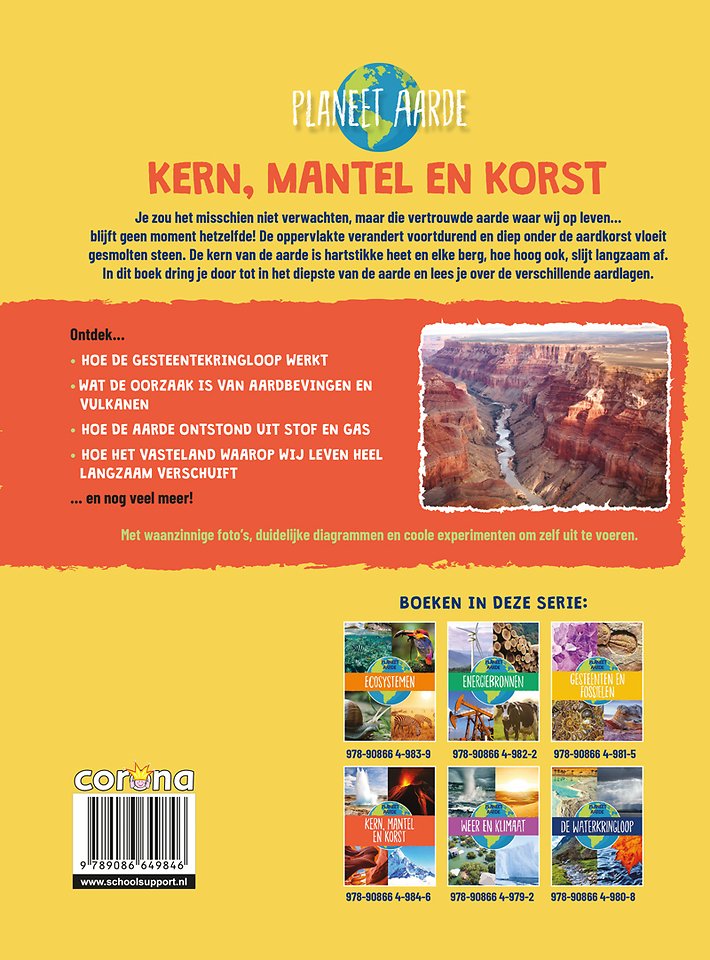 Kern, mantel en korst