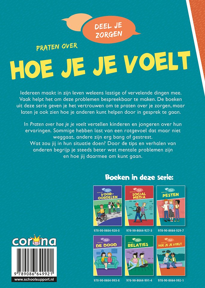 Praten over hoe je je voelt