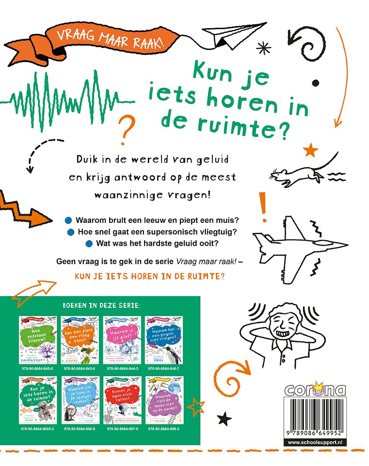 Kun je iets horen in de ruimte?