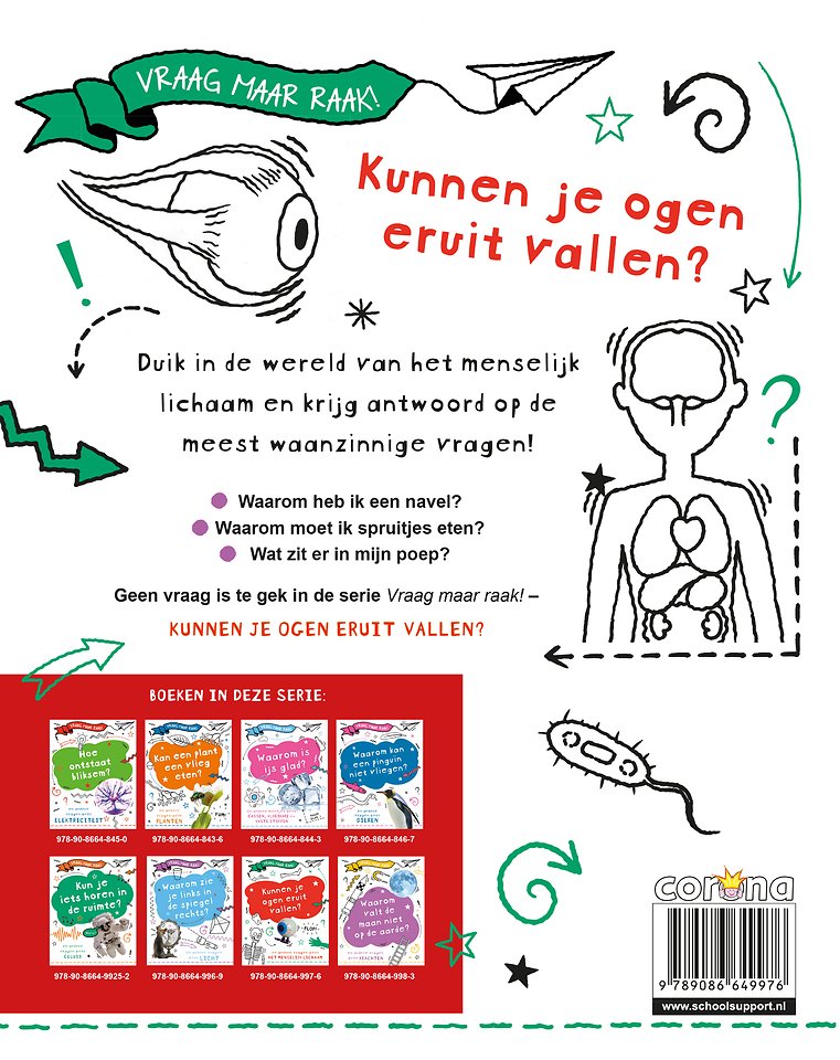 Kunnen je ogen eruit vallen?