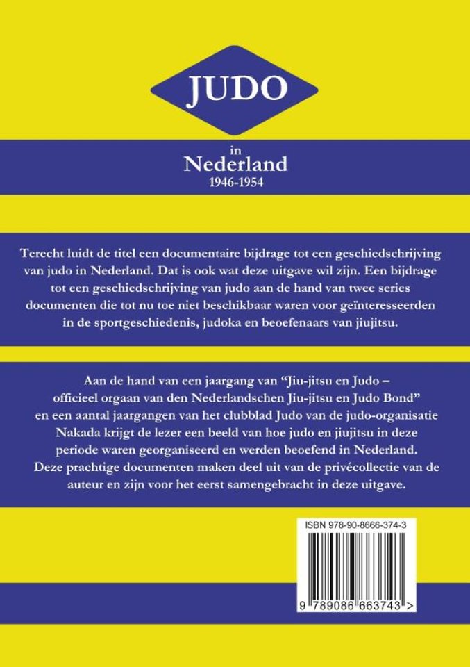 Judo in Nederland 1946-1954