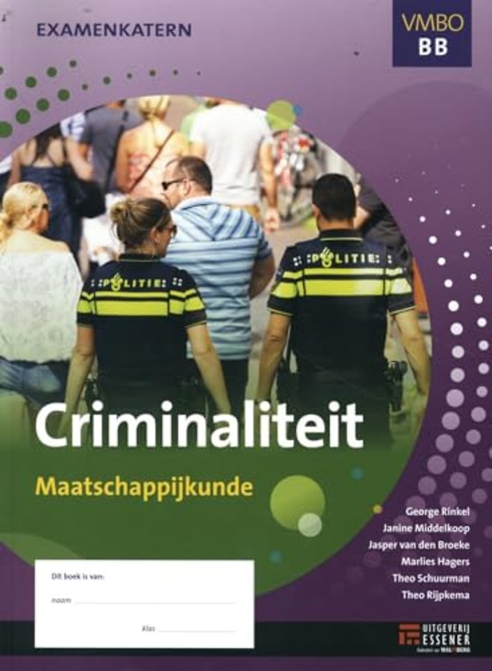 Criminaliteit VMBO bb-niveau