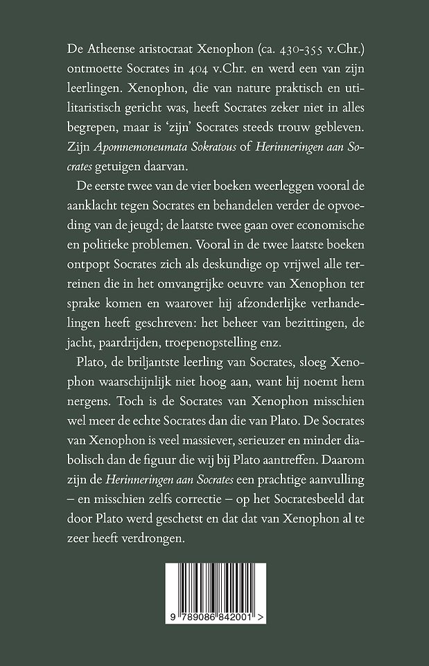 Herinneringen aan Socrates