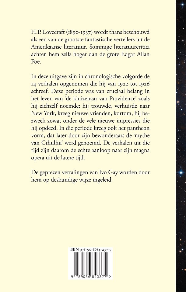 Fantastische verhalen 1922-1926