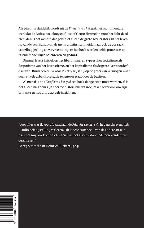 Filosofie van het geld