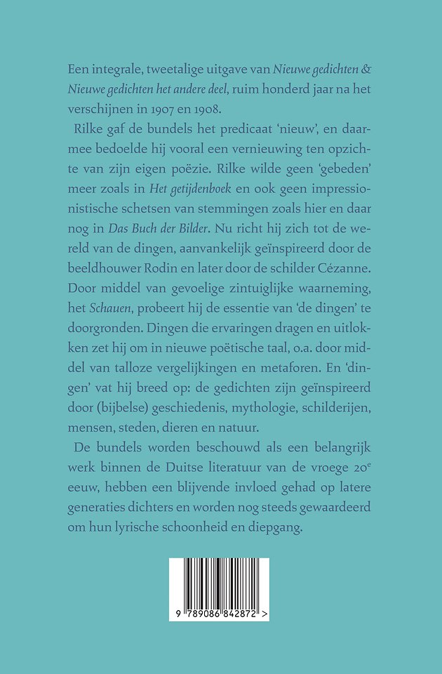 Nieuwe gedichten & Nieuwe gedichten het andere deel