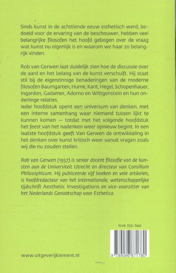 Moderne filosofen over kunst