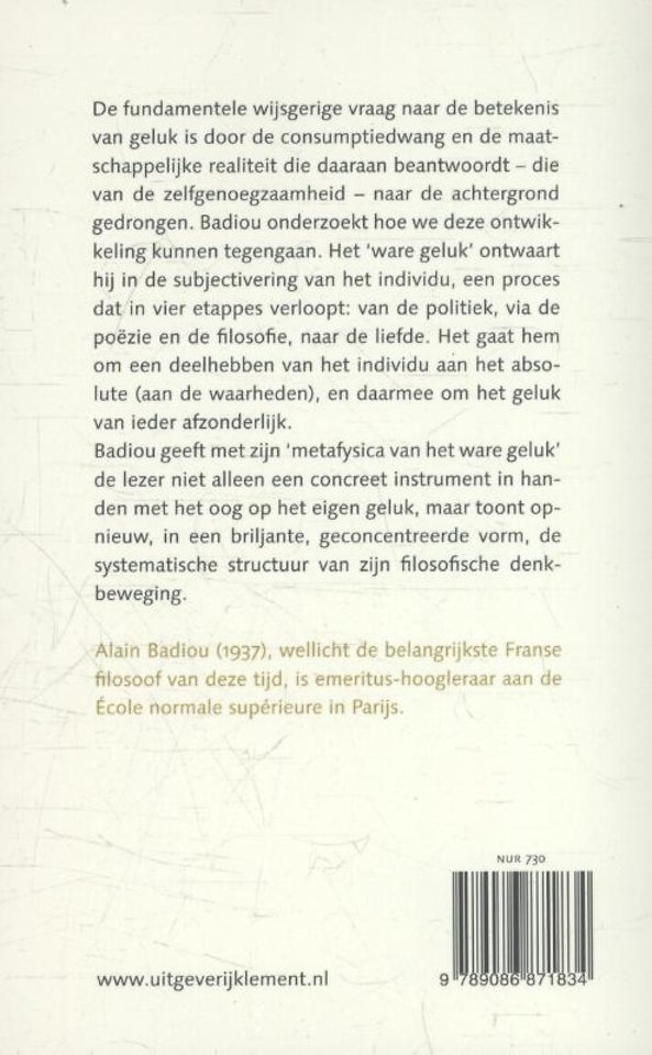 Filosofie van het ware geluk