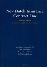 New Dutch Insurance Contract Law
