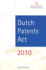 Dutch Patents Act 2010