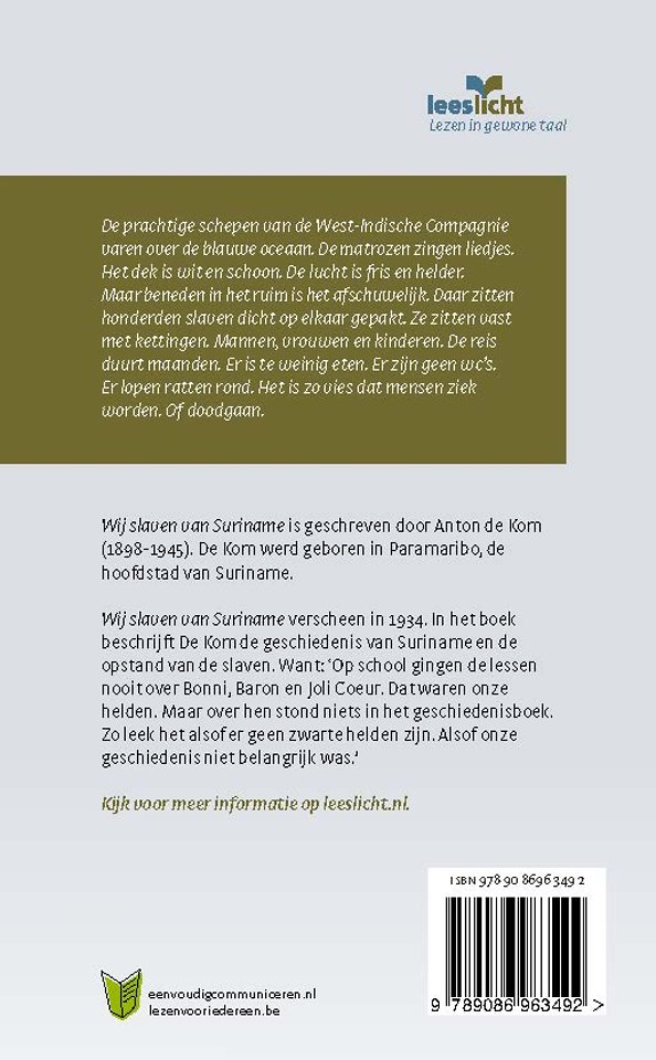 Wij slaven van Suriname