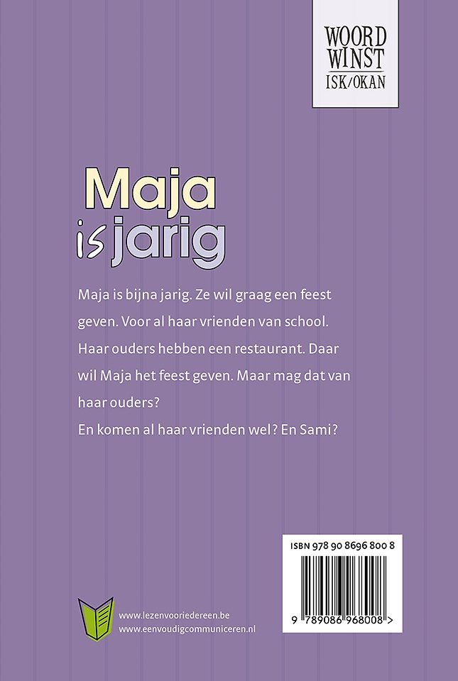 Maja is jarig