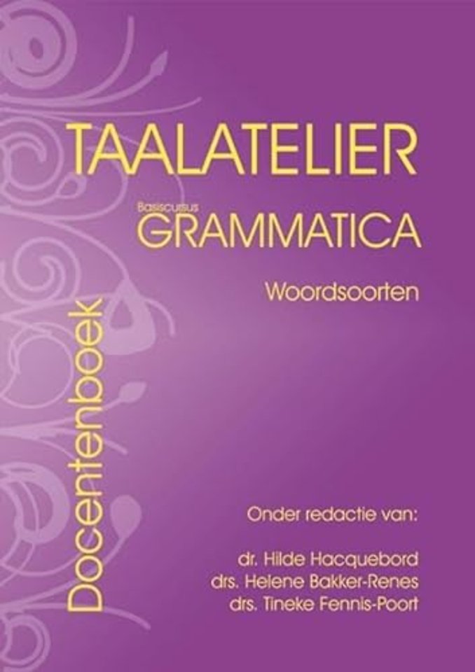 Taalatelier Zinsdelen Docentboek