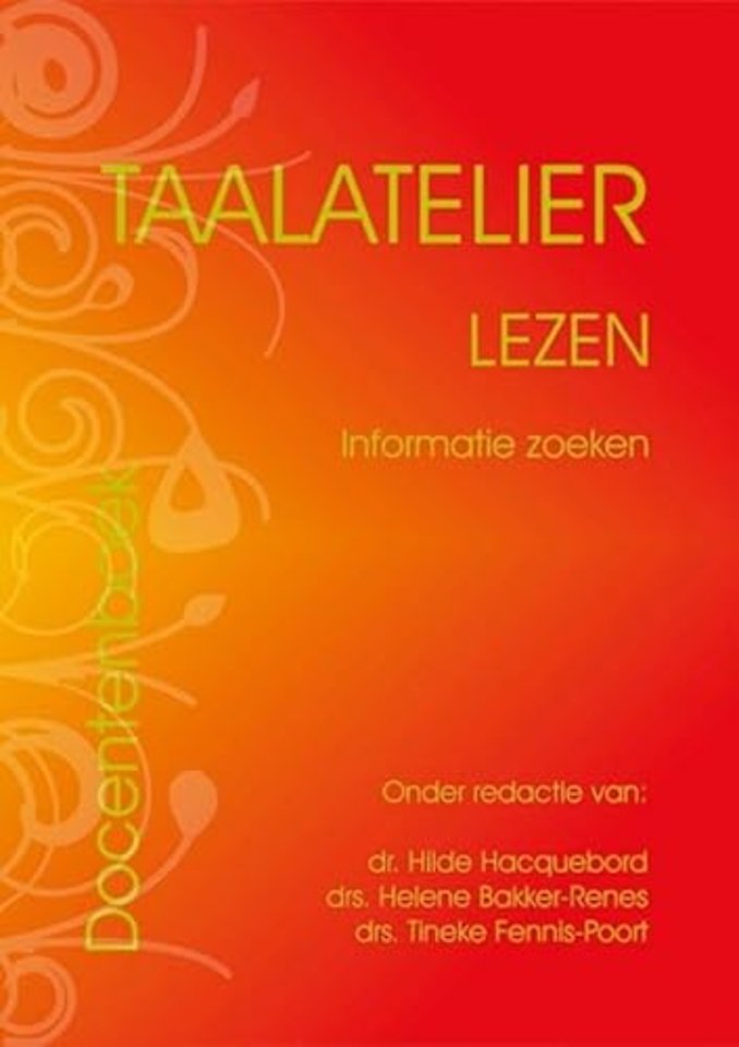 Taalatelier Informatie zoeken Docentenboek