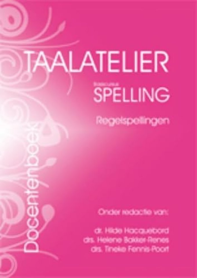 Taalatelier Regelspellingen Docentenboek