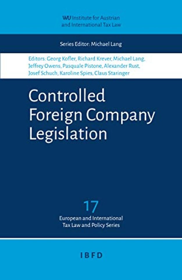 Controlled Foreign Company Legislation