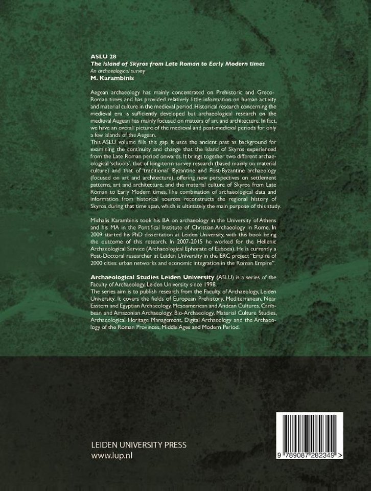 The Island of Skyros from late roman to early modern times
