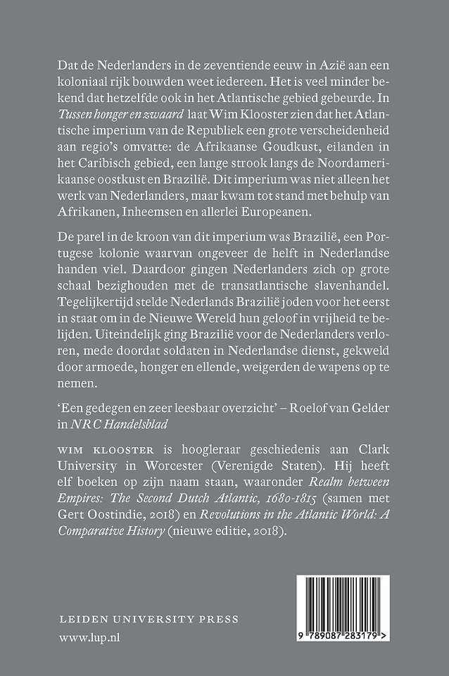 Tussen honger en zwaard