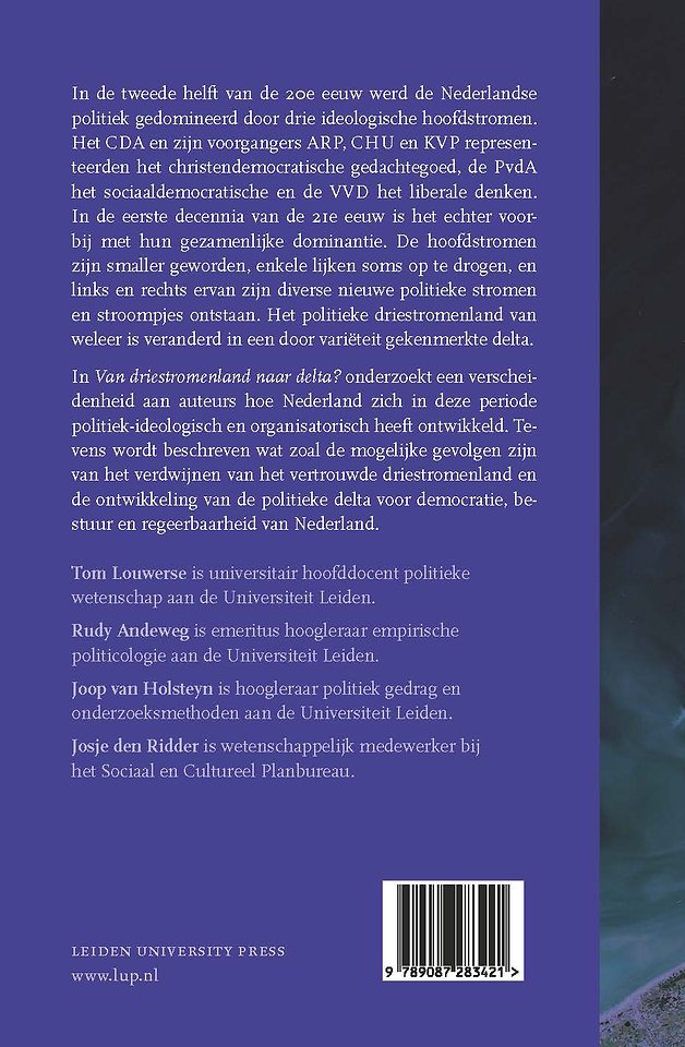 Van driestromenland tot delta?