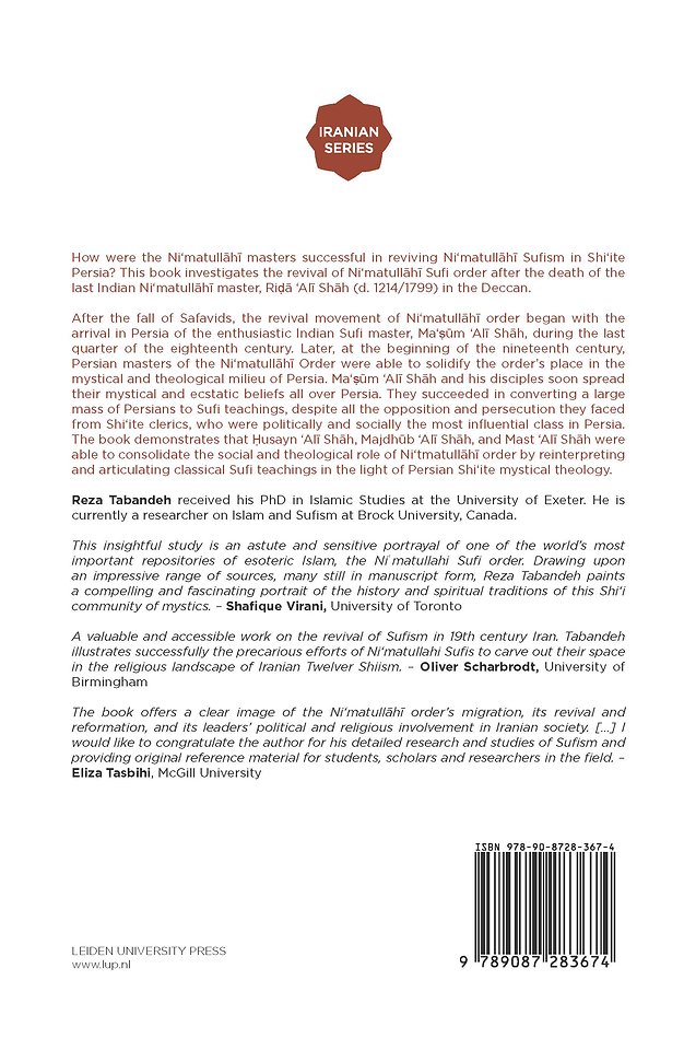 The Rise of the Ni‘matullāhī Order