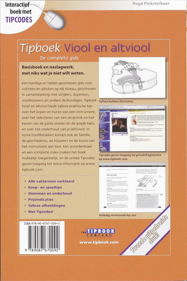 Tipboek Viool en altviool