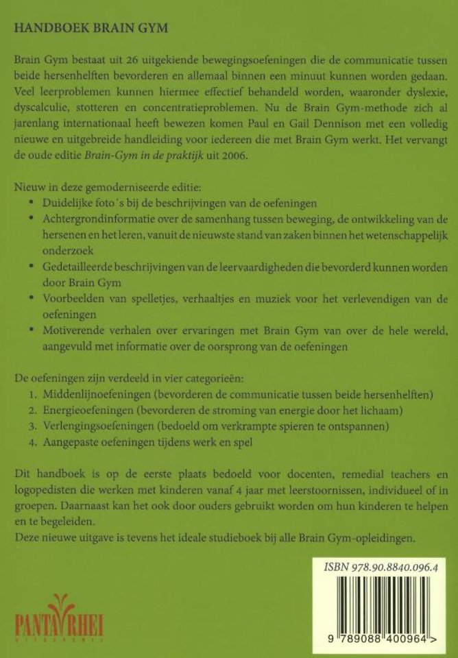Handboek brain gym