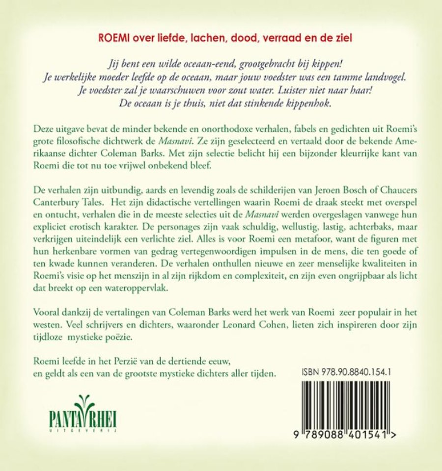 Roemi over liefde, lachen, dood, verraad en de ziel