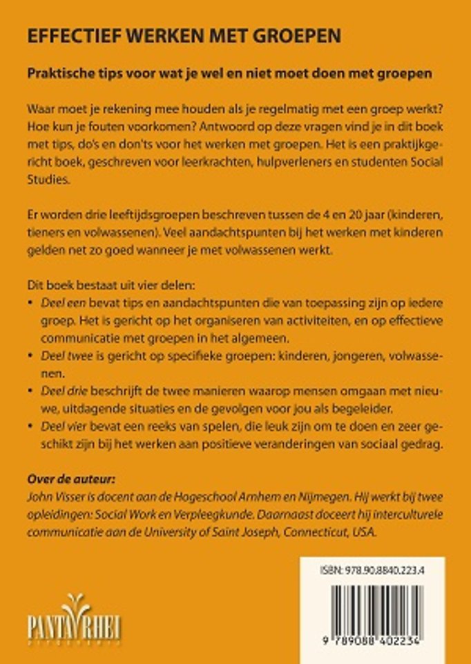 Effectief werken met groepen
