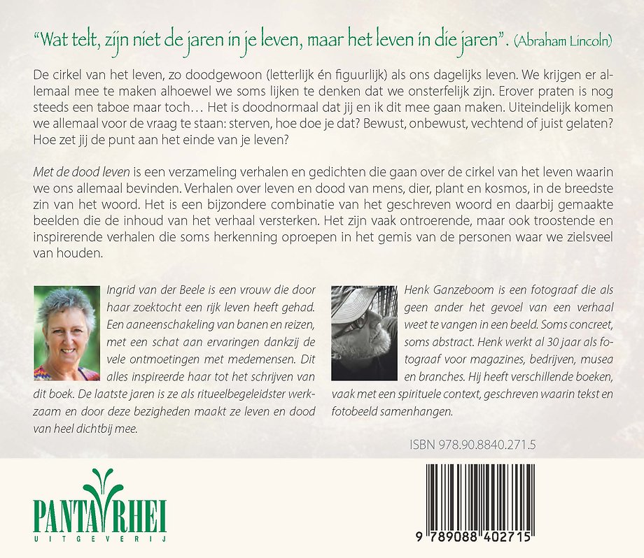 Met de dood leven