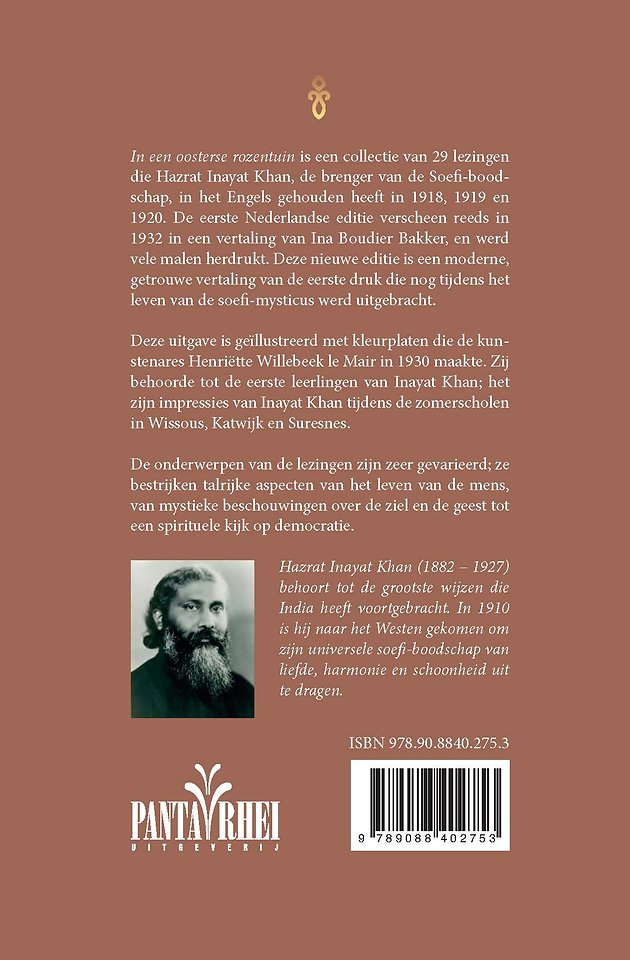 In een oosterse rozentuin
