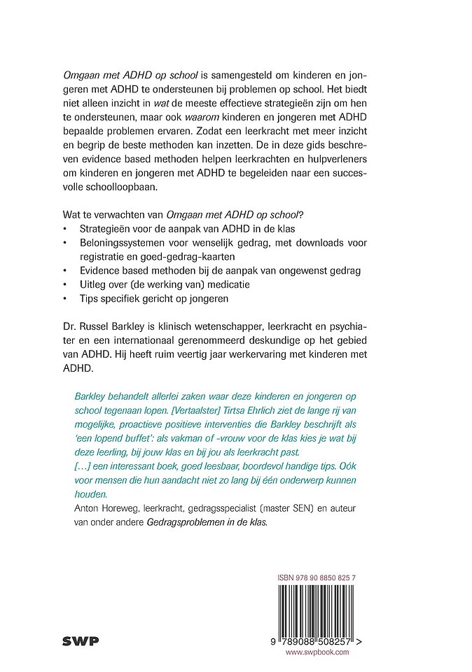 Omgaan met ADHD op school