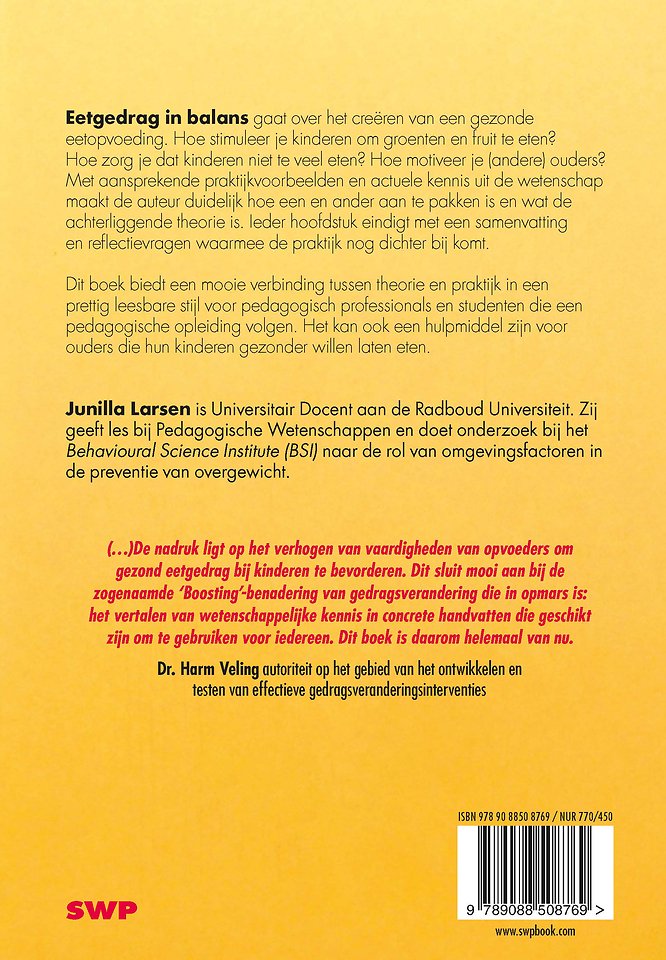 Eetgedrag in balans