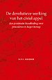 De devolutieve werking van het civiel appel