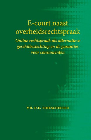 E-Court naast overheidsrechtspraak