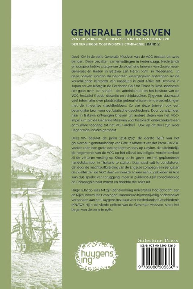 Generale Missiven van Gouverneurs-Generaal en Raden aan Heren XVII der Verenigde Oostindische Compagnie 14: 1761-1767 - Band 2