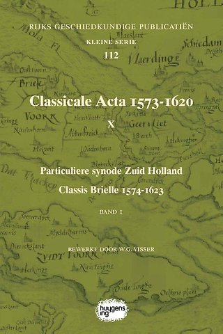 Classicale Acta 1573-1620 X Band 1
