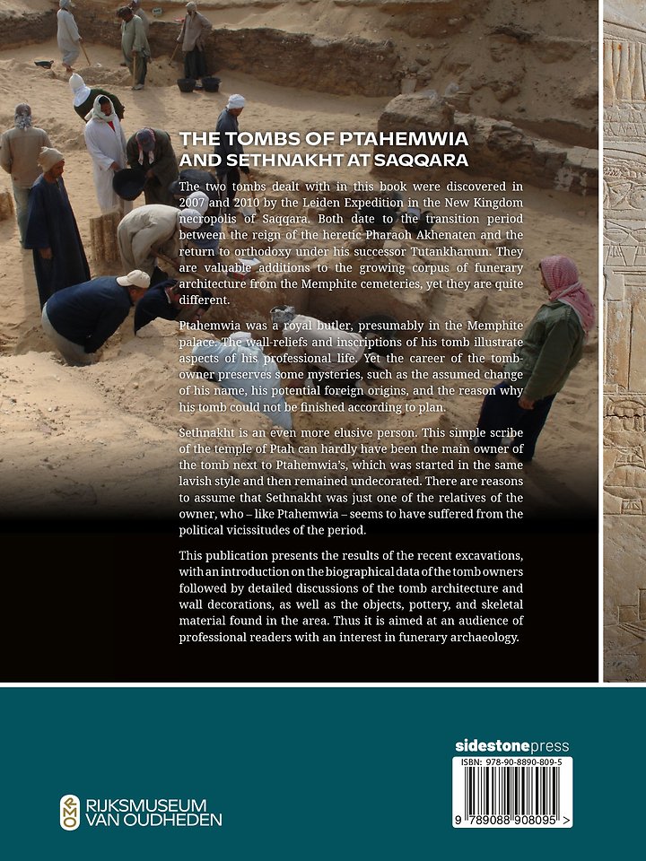 The tombs of Ptahemwia and Sethnakht at Saqqara